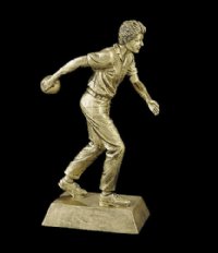 Bowling Sculpture Award - 8 1/4