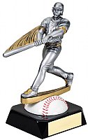 Motion Baseball Resin Trophy
