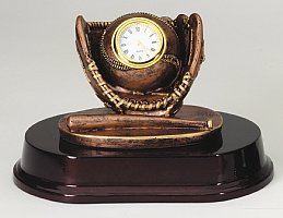 Baseball Desktop Clock