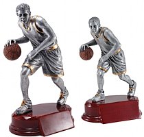 Basketball Male Player w/Piano Base