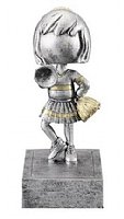 Cheerleading Bobble Head - Traditional