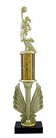 Cheerleader Trophy with Winged Riser - SALE!!