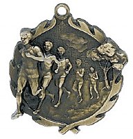 Cross Country Male Wreath Medal