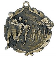 Cross Country Male Wreath Medal