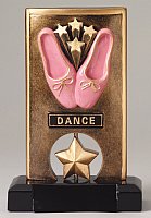 Dance Spin Resin Trophy