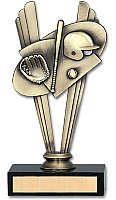 Baseball Die Cast Metal Trophy