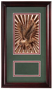 EAGLE COPPER FUSION PLAQUE