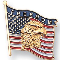 USA Freedom Lapel Pin