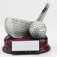 Golf Equipment Resin Trophies - Wedge