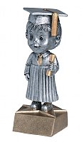 Graduate Male Bobble Head w/Face 