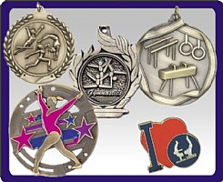 Gymnastics Medals, Key Chains, etc.