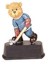 Hockey Bear Figurine