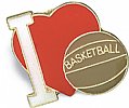 Basketball Lapel Pins