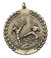 Karate Laurel Leaf Medal