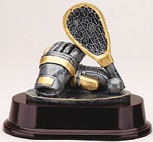 Lacrosse Equipment Resin Trophy