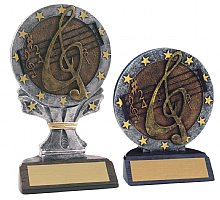 Music All Star Resin Trophy