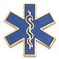 Medical Star of Life Lapel Pin