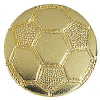 Soccer Letter Chenille Pin