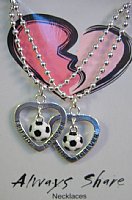 Soccer Necklaces - Friends Forever