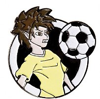 Soccer Manga Pin