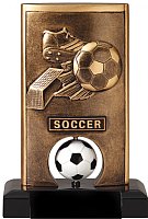 Soccer Spin Resin Trophy