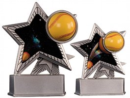 Motion Star Resin Figurine - Softball