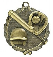 Softball Wreath Medal