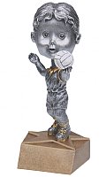 Volleyball Female Bobble Head Figurine