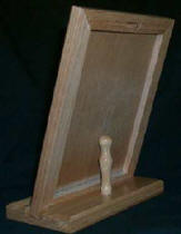 Wooden Stand with dry erase back view.jpg (7372 bytes)