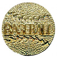 Baseball Letter Chenille Pin