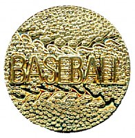 Baseball Letter Chenille Pin