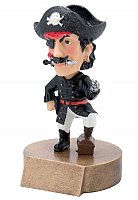 Pirate Mascot Bobble Head