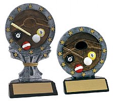 Billiards/Pool All Star Resin Trophy