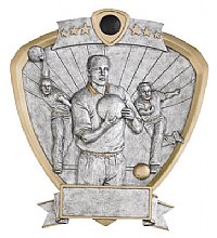 Bowling Resin Shield Award