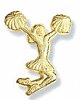 Cheerleading Lapel Pins