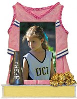 Cheerleading resin Jersey Frame