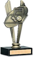 Soccer Die Cast Metal Trophy