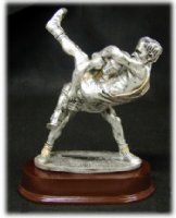 Wrestling Resin Figurine - Double Leg 