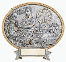 EMT/EMS Oval Legend Resin Award