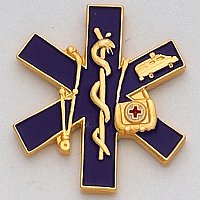 EMS Paramedic Lapel Pin