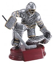 Hockey Resin Goalie with Piano Finish Base