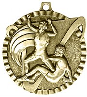 Wrestling Value Enhanced Medal